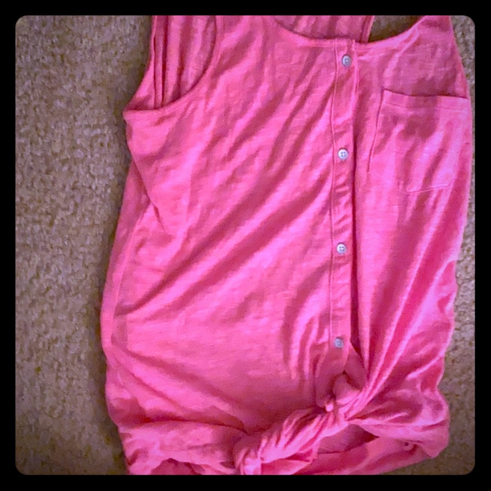 Old navy pink tank top
